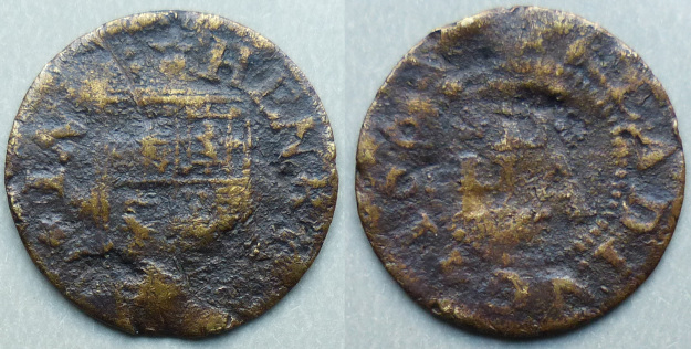 Reading, Henry Boad 1664 farthing N134